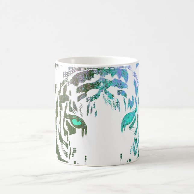 Vild Tiger//Blue Kaffemugg (Center)
