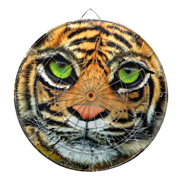 Vild Tiger Dart Board Darttavla (Framsidan)