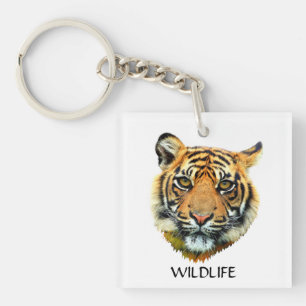 Vild tiger djur ansikte