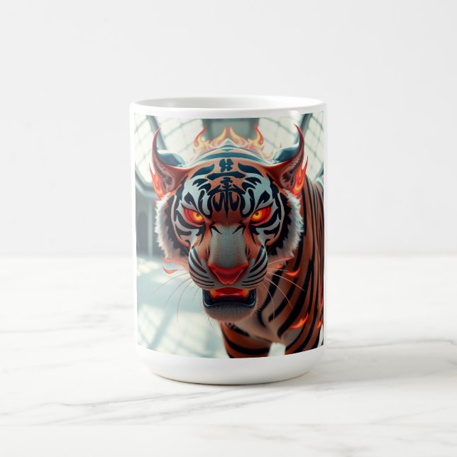 Vild Tiger Kaffemugg (Center)
