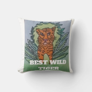 Vild Tiger Kudde