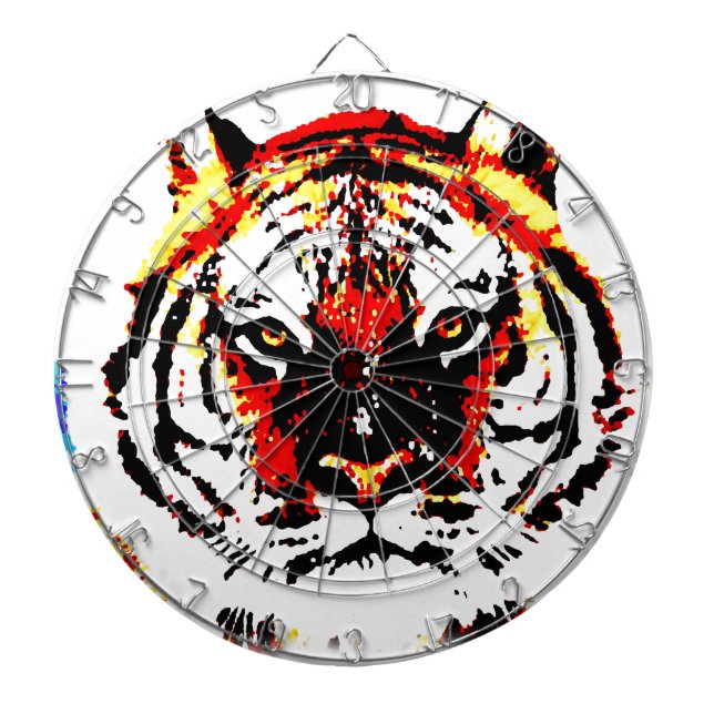 Vild Tiger Öga Piltavla (Framsidan)