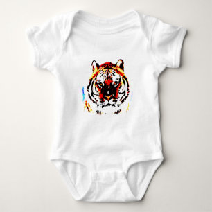 Vild Tiger Popkonst Tee Shirt