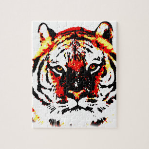 Vild Tiger Pussel