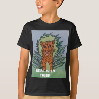 Vild tiger t shirt