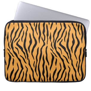 Vild tigerhudsmönster laptop fodral