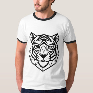 Vild Tigers - Dold Animal T-Shirt Design for Natur