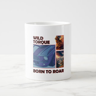 Vild Torque - Born till Roar Jumbo Mugg