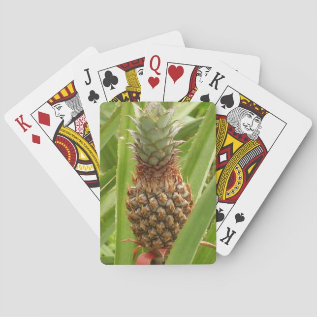 Vild Tropiska frukter av ananas Casinokort (Baksidan)