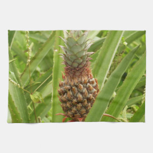 Vild Tropiska frukter av ananas Kökshandduk