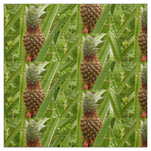 Vild Tropiska frukter av ananas Tyg