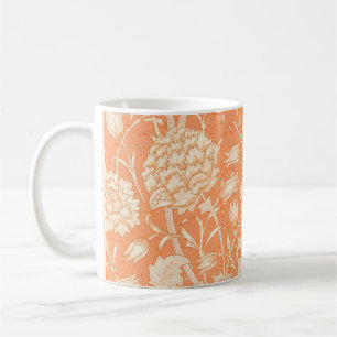 Vild Tulip William Morris Blommigt Tangerine Kaffemugg