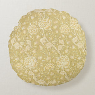 Vild Tulips av William Morris, Vintage Flowers Art Rund Kudde