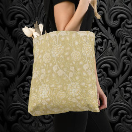 Vild Tulips av William Morris, Vintage Flowers Art Tygkasse