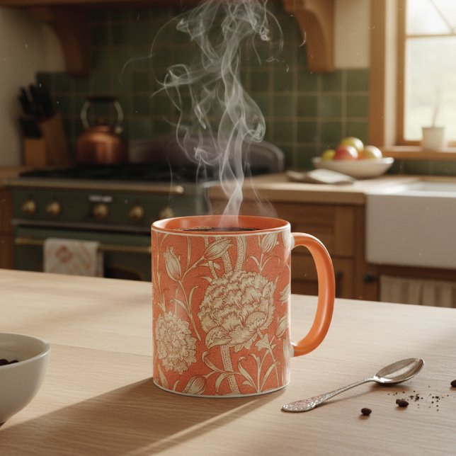 Vild Tulips Peach William Morris Mugg (Skapare uppladdad)