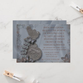 Vild Tundora bröllopsinbjudan Inbjudningar