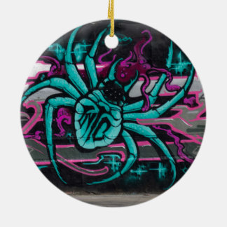 Vild Turcos Spider Julgransprydnad Keramik