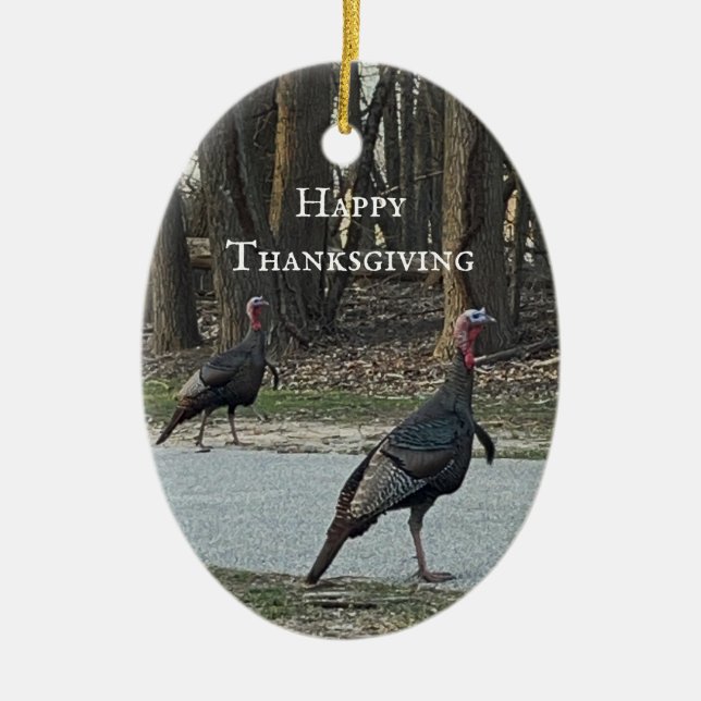 Vild Turkey Ornament (Framsidan)