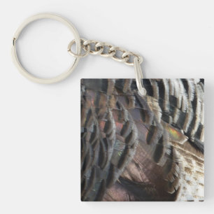 Vild Turkiet Feathers I Abstrakt Natur Design