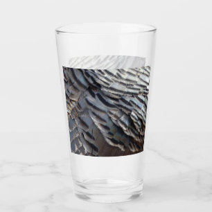 Vild Turkiet Feathers II Abstrakt Natur Design Glaskopp