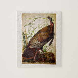 Vild Turkiet, John James Audubon Fine Art Pussel