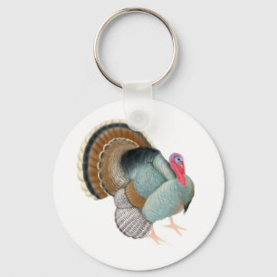 Vild Turkiet Keychain Nyckelring