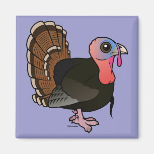 Vild Turkiet Magnet