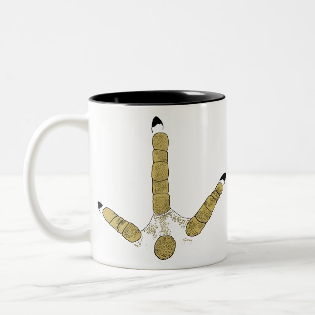 Vild Turkiet Track Två-Tonad Mugg (Vänster)