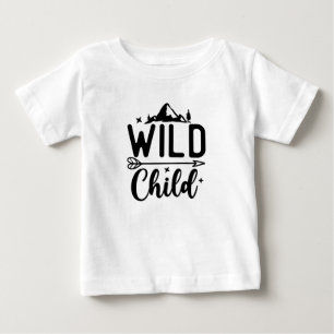 Vild Unge för Baby och Småbarn Pojkar och Flickor T Shirt