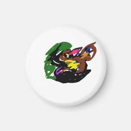 Vild Varg höst Magnet