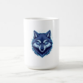 Vild Varg – Symbol för Styrka och Frihet Kaffemugg