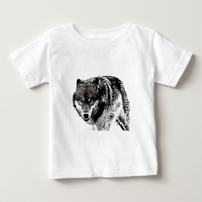 Vild Varg Tee (Framsida)