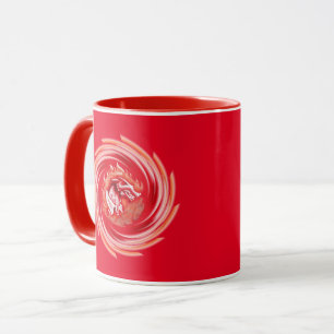 Vild Varg Whirling red combo mugg