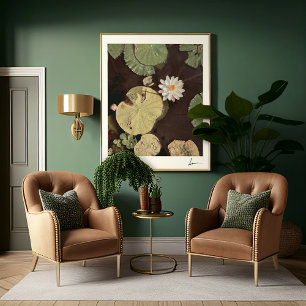 Vild Vatten Lily Flyter Lily Dynors Photo in Frame Poster