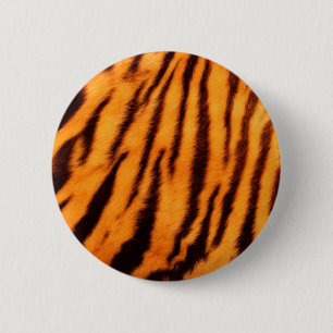 Vild & Vibrant Orange Tiger Rand Knapp