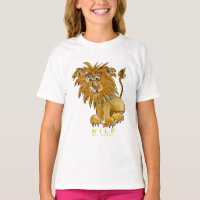 Vild vid Tecknadens Lejona T-Shirt