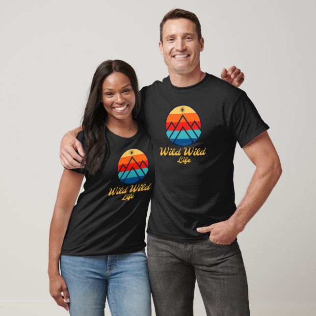 Vild Vilda djur T Shirt (Unisex)