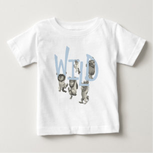 VILD Vilda saker och Max - Blå T Shirt