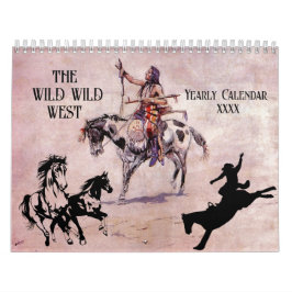 VILD VILDA WESTERN Cowboys Indians Southwest | Kalender