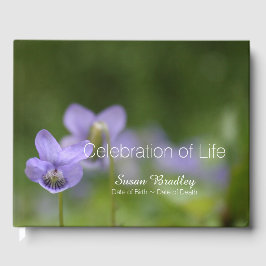 Vild Violets Firande of Life Guest Bok