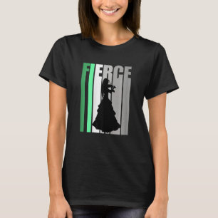 Vild Violin Flicka Konstnärlig Lagkamrat Kid Violi T Shirt