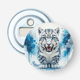 Vild vit leopard flasköppnare