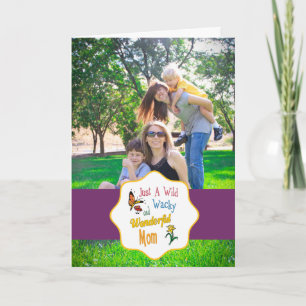 Vild Wacky Wonderful Mamma Gifts Kort