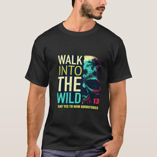 Vild Wanderer T Shirt (Framsida)