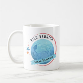 Vild Warrior Ocean Explorer Kaffemugg