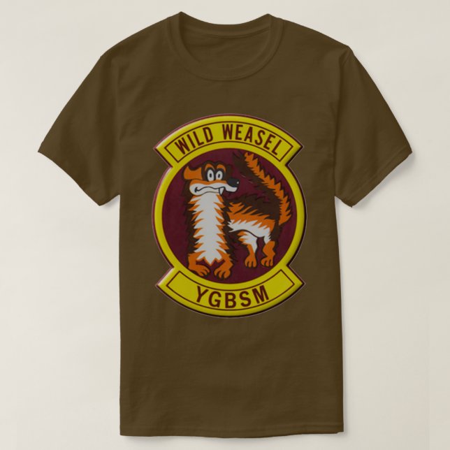Vild Weasel  T Shirt (Design framsida)
