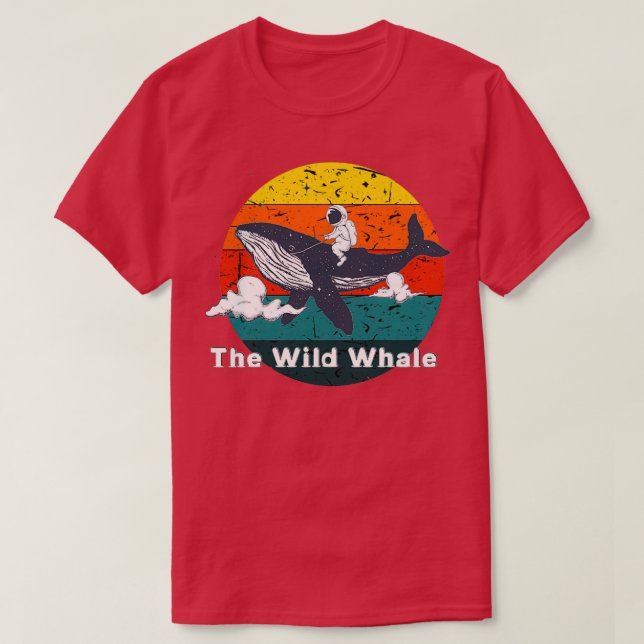 Vild Whale T Shirt (Design framsida)