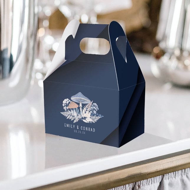 Vild & Whimsical Bröllop Motif ID1110 Presentaskar (Skapare uppladdad)