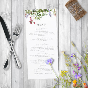 Vild Whimsics Blooms & Greenery Meny