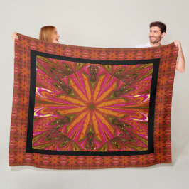 Vild Wildblommor 12 Fleecefilt